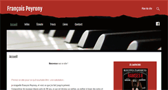 Desktop Screenshot of francoispeyrony.com