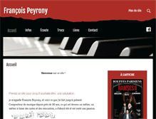 Tablet Screenshot of francoispeyrony.com